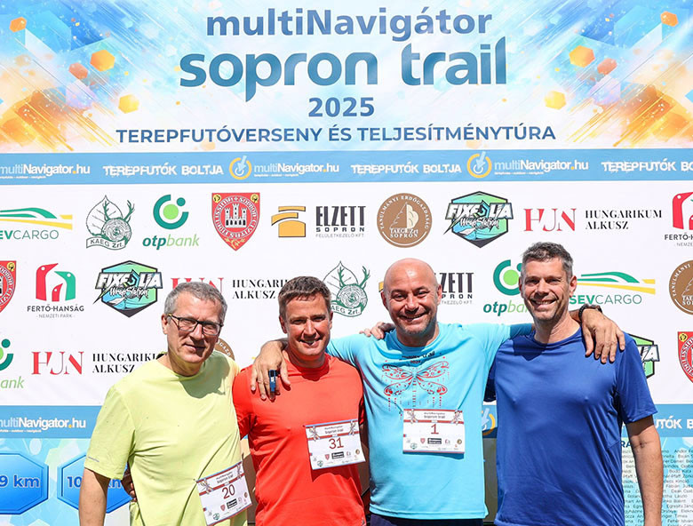multiNavigátor Sopron Trail 2025 eredmények